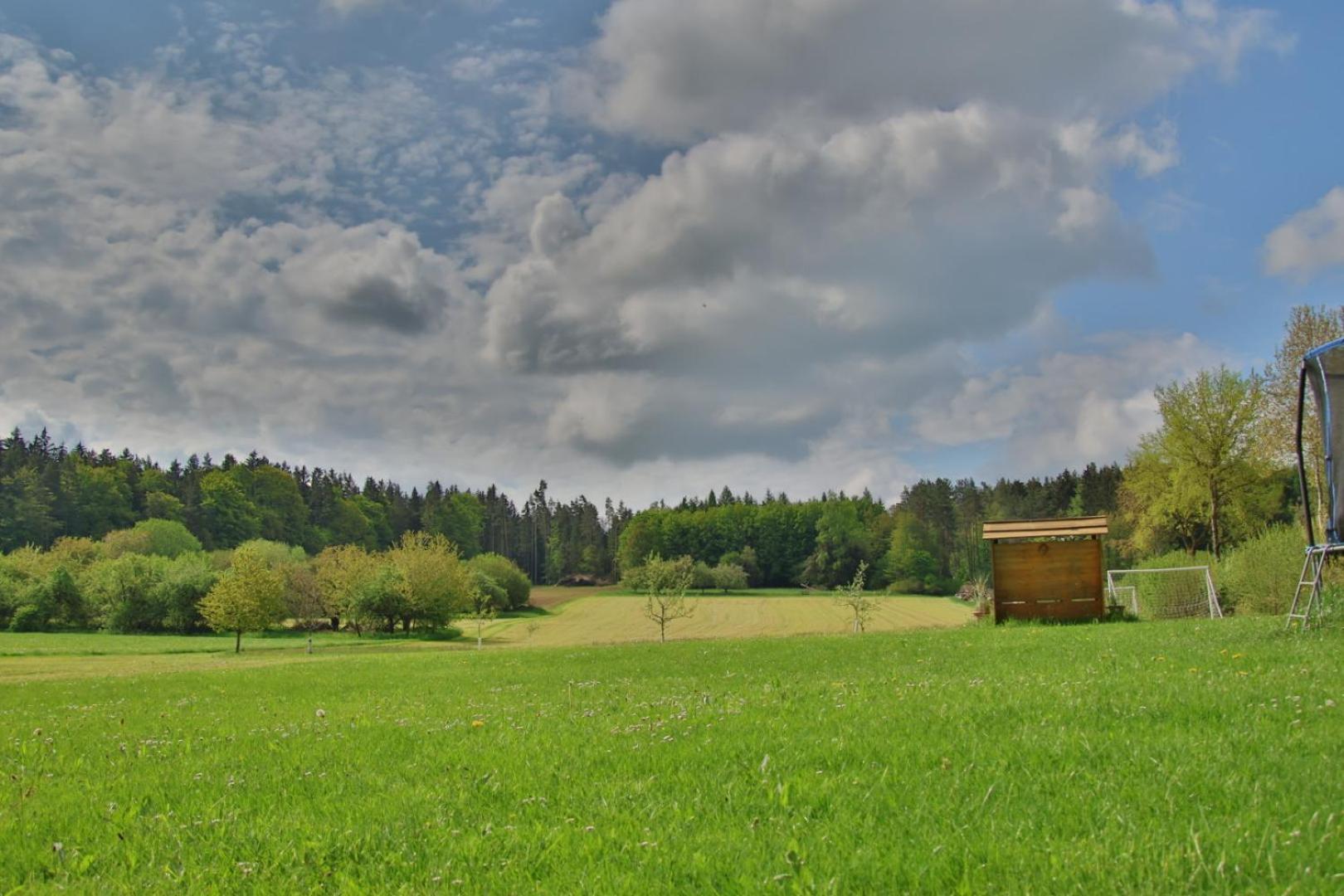 Hotel Heumanns Blockhaeuser Am Wald Pottenstein Exterior foto